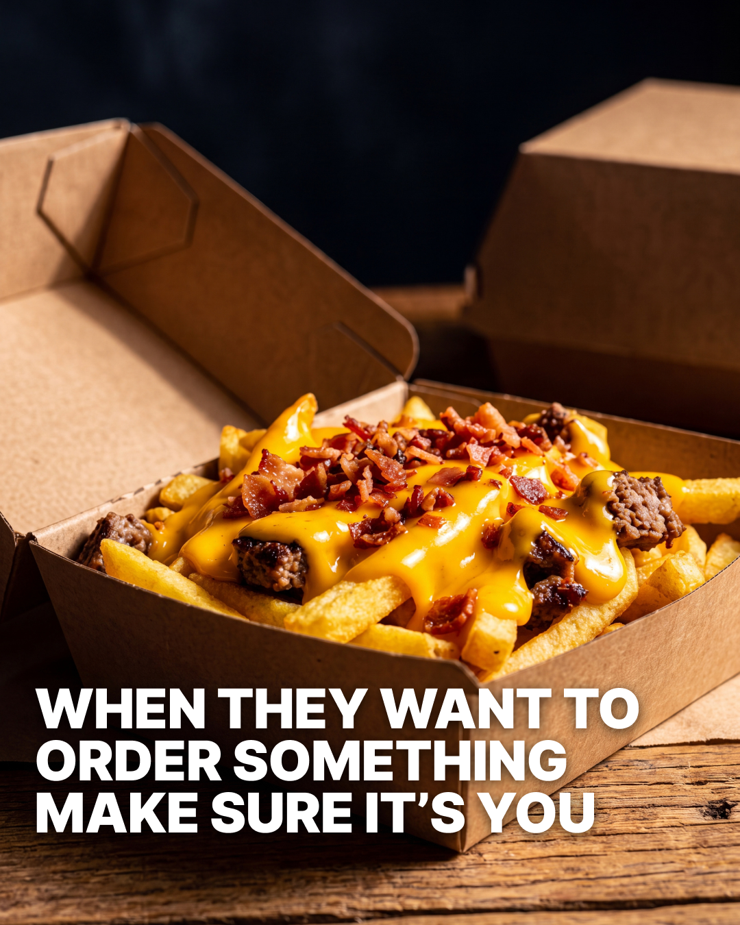 A real restaurant post made with Posterboy